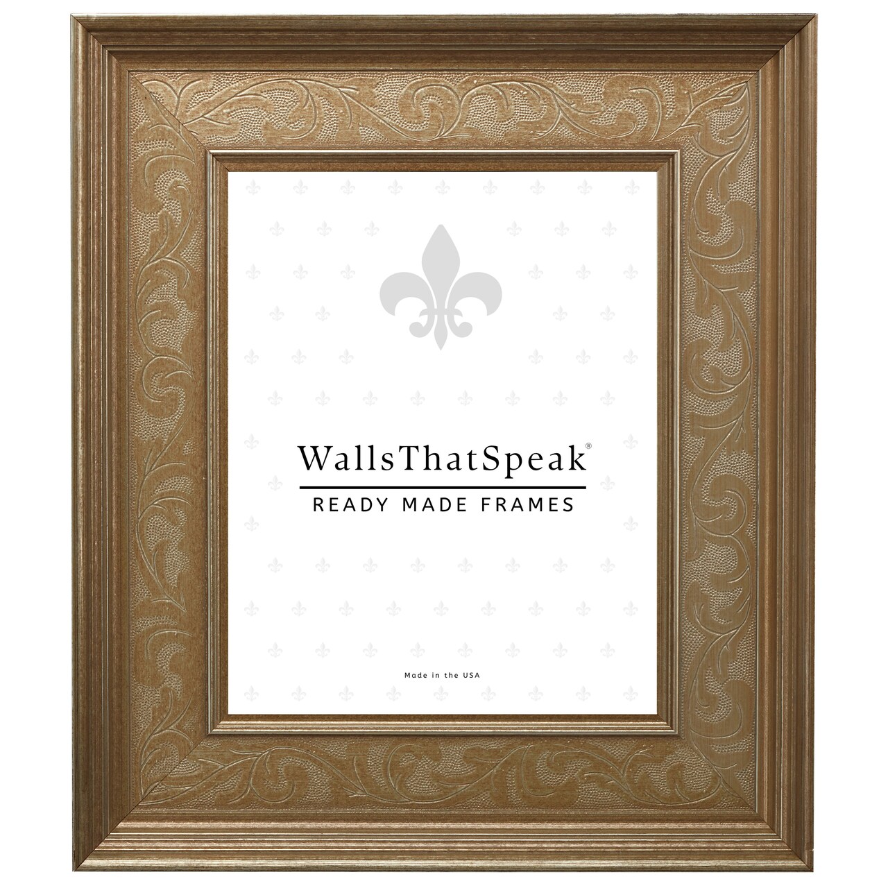 Marais II 2.75", European Silver Picture Frame by wallsthatspeak